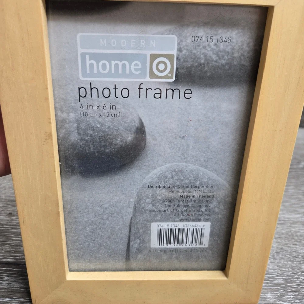 Target Modern Home 4x6 Natural Light Wood Photo Picture Frame Tabletop Hanging